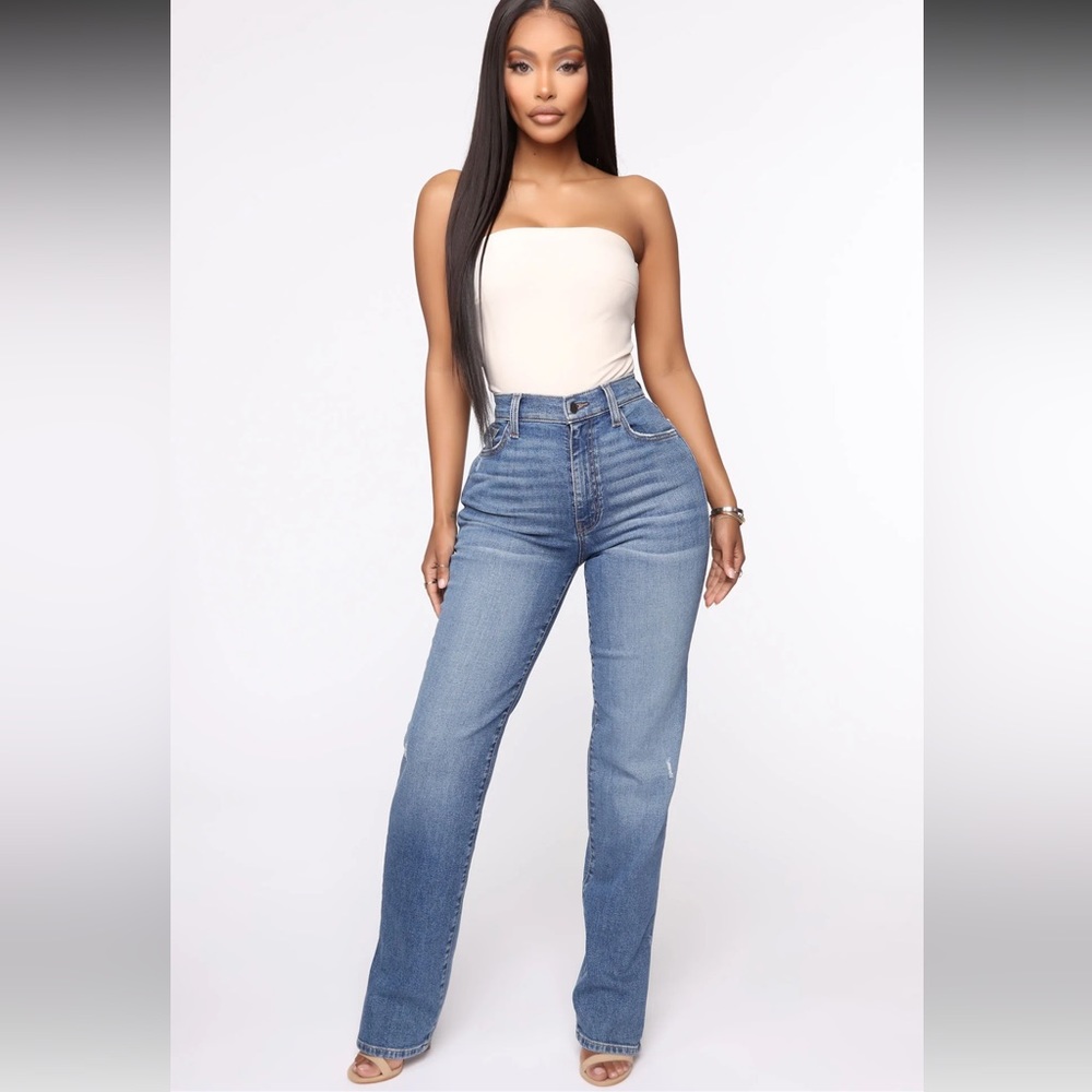 Fashion Nova Killing Em Softly Side Split Jean